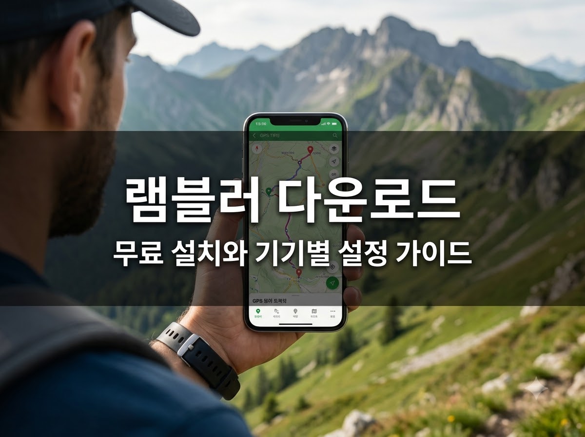 램블러 다운로드 및 무료 설치 기기별 설정 방법